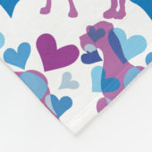 Fleece mit Doggen Deken (Hoek)