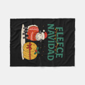 Fleece Navidad Boerderij Kerst Schaap Vakantie Gra Deken (Voorkant (Horizontaal))