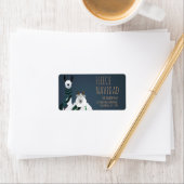 ‘Fleece Navidad’ Chic Funny Fun Llama & Sheep  Etiket (Insitu)