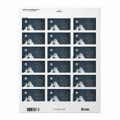 ‘Fleece Navidad’ Chic Funny Fun Llama & Sheep  Etiket (Full Sheet)