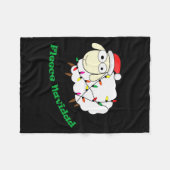 Fleece Navidad - Christmas Sheep Long Sleeve  (Voorkant (Horizontaal))