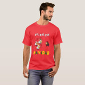 Fleece Navidad Festive Choir T-shirt (Voorkant volledig)