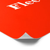 Fleece Navidad Funny Sheep-Poster voor kerstmis Poster (Hoek)