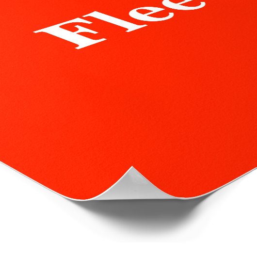 Fleece Navidad Funny Sheep-Poster voor kerstmis Poster (Hoek)