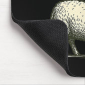 Fleece Navidad Funny Sheep Pun Kerstvakantie 1 Muismat (Hoek)