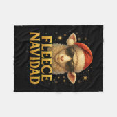 Fleece Navidad Grappig Kerstschaap Ontwerp Deken (Voorkant (Horizontaal))