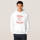 Fleece Navidad Hoodie (Voorkant volledig)