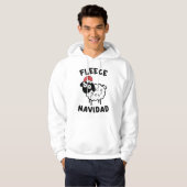 Fleece Navidad Hoodie (Voorkant volledig)