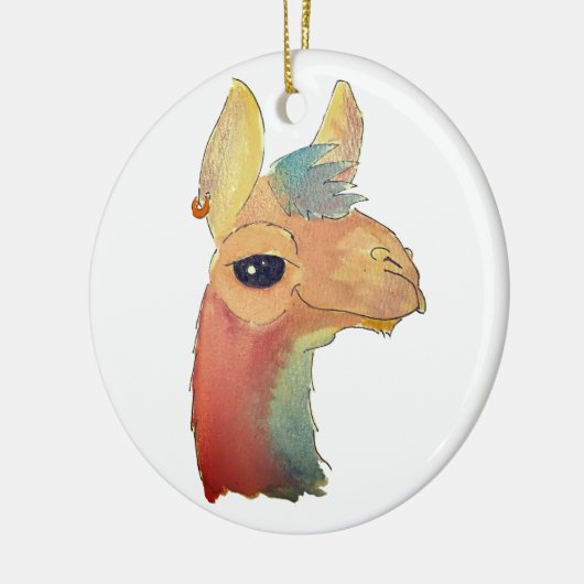 Fleece Navidad! Keramisch Ornament (Links)