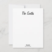 Fleece Navidad Kerstkaart Plat (Achterkant)