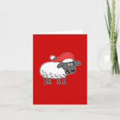 Fleece Navidad Kerstmis Feestdagen Kaart (Voorkant)