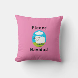 "Fleece Navidad" Kerstmis Kussen