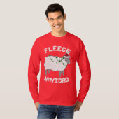 Fleece Navidad Kerstmis T-shirt (Voorkant volledig)