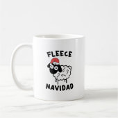 Fleece Navidad Koffiemok (Links)