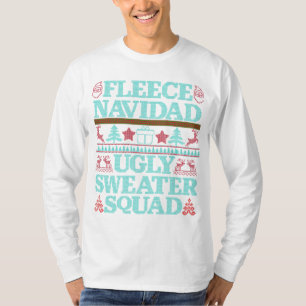 Fleece Navidad, lelijke trui Squad T-shirt