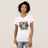 Fleece navidad(merry christmas) T-Shirt (Voorkant volledig)