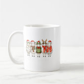 Fleece Navidad Sheep Christmas Lights Dinner Famil Koffiemok (Links)