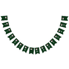 Fleece Navidad, Spaans Kerstfeest Vlaggetjes