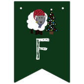 Fleece Navidad, Spaans Kerstfeest Vlaggetjes (Tweede vlag)