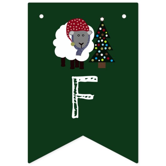 Fleece Navidad, Spaans Kerstfeest Vlaggetjes (Tweede vlag)