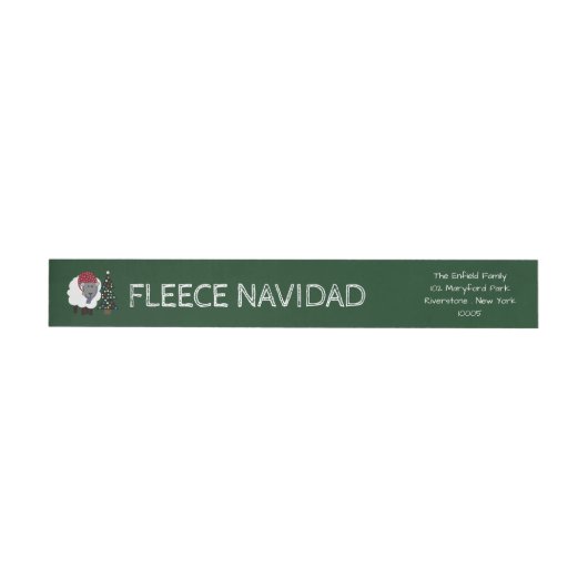 Fleece Navidad, Spaanse Kerstmis (Individueel)