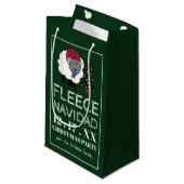 Fleece Navidad, Spaanse Kerstmis Klein Cadeauzakje (Voorkant Gekanteld)