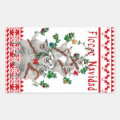 Fleece Navidad Stickers (Voorkant)