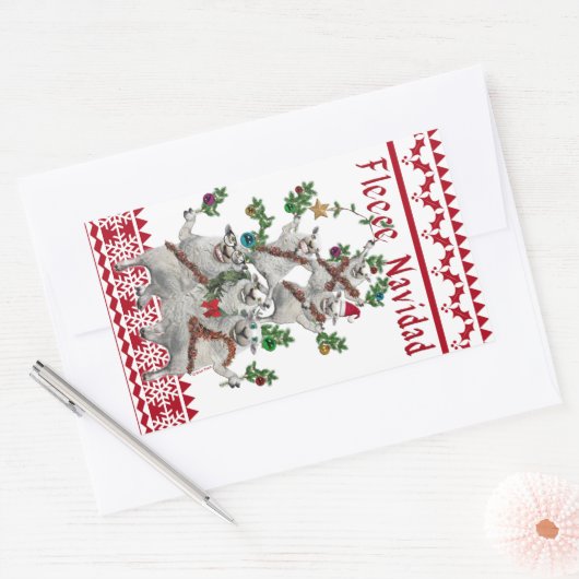 Fleece Navidad Stickers (Envelop)