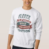FLEECE NAVIDAD UGLY SWEATER EDITION GRAPPIGE VAKAN (Voorkant)