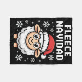 Fleece Navidad Ugly Sweater Kerst Schaap Vakantie Deken (Voorkant (Horizontaal))