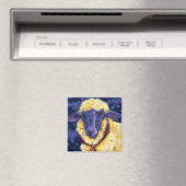 Fleece op aarde - Sterrennacht Magneet (Insitu (Vaatwasser))