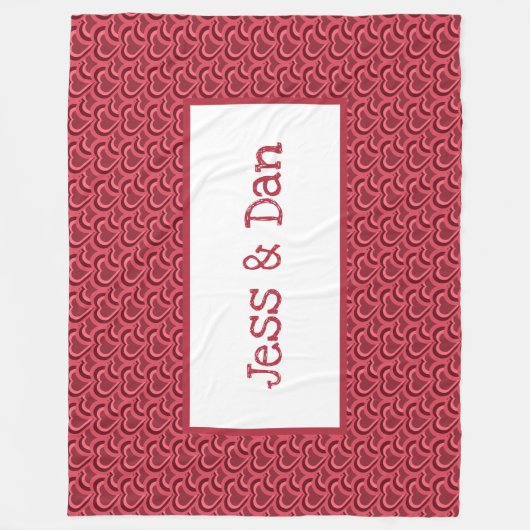 fleece paar deken (Voorkant)