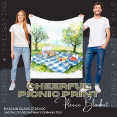 Fleece Picknick Deken