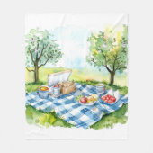 Fleece picknickdeken deken (Voorkant)