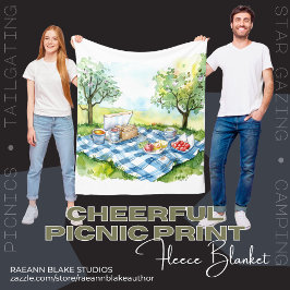 Fleece picknickdeken deken
