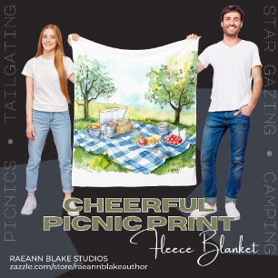 Fleece picknickdeken deken