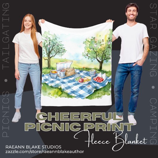 Fleece picknickdeken deken