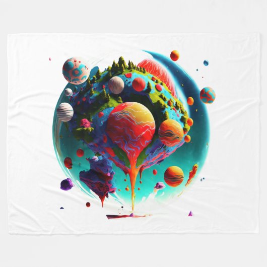 Fleecedecke Fleece Deken (Voorkant (Horizontaal))