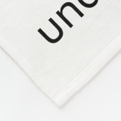 Fleecedecke mit Name individuell Fleece Deken (Hoek)