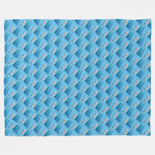 fleecedeken, bevroren fleece deken (Voorkant (Horizontaal))