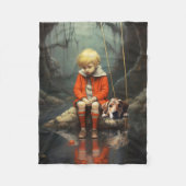 fleecedeken fleece deken (Voorkant)