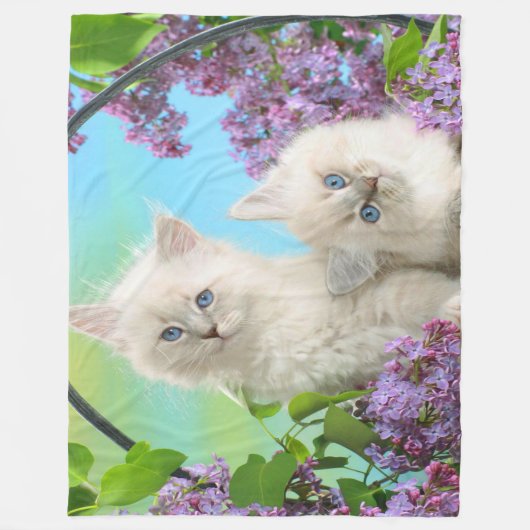 Fleecedeken/Kittens Fleece Deken (Voorkant)