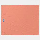 Fleecedeken (massieve zalm) RFPMDesigns ©️2024 Fleece Deken (Voorkant (Horizontaal))