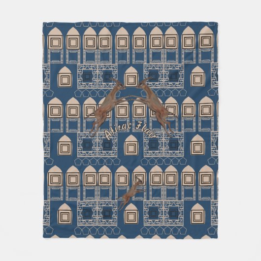 Fleecefilt Noxham Town Atirac Flair Fleece Deken (Voorkant)