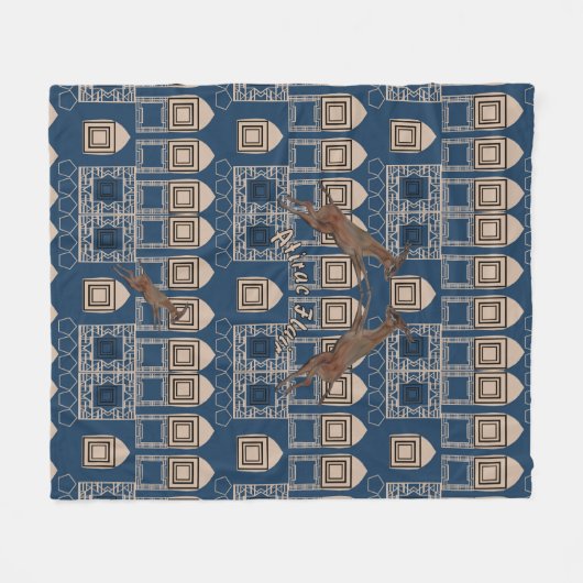 Fleecefilt Noxham Town Atirac Flair Fleece Deken (Voorkant (Horizontaal))