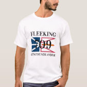 Fleeking Newfoundlander Newfoundland 709 T-Shirt (Voorkant)
