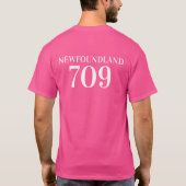 Fleeking Newfoundlander Newfoundland 709 T-Shirt (Achterkant)