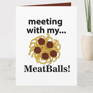 Fleesballen Grappige Ontmoeting Met Mijn Fleesball Kaart
