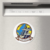 Fleet Combat Camera Atlantische ronde magneet (Insitu (Vaatwasser))