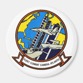 Fleet Combat Camera Atlantische ronde magneet